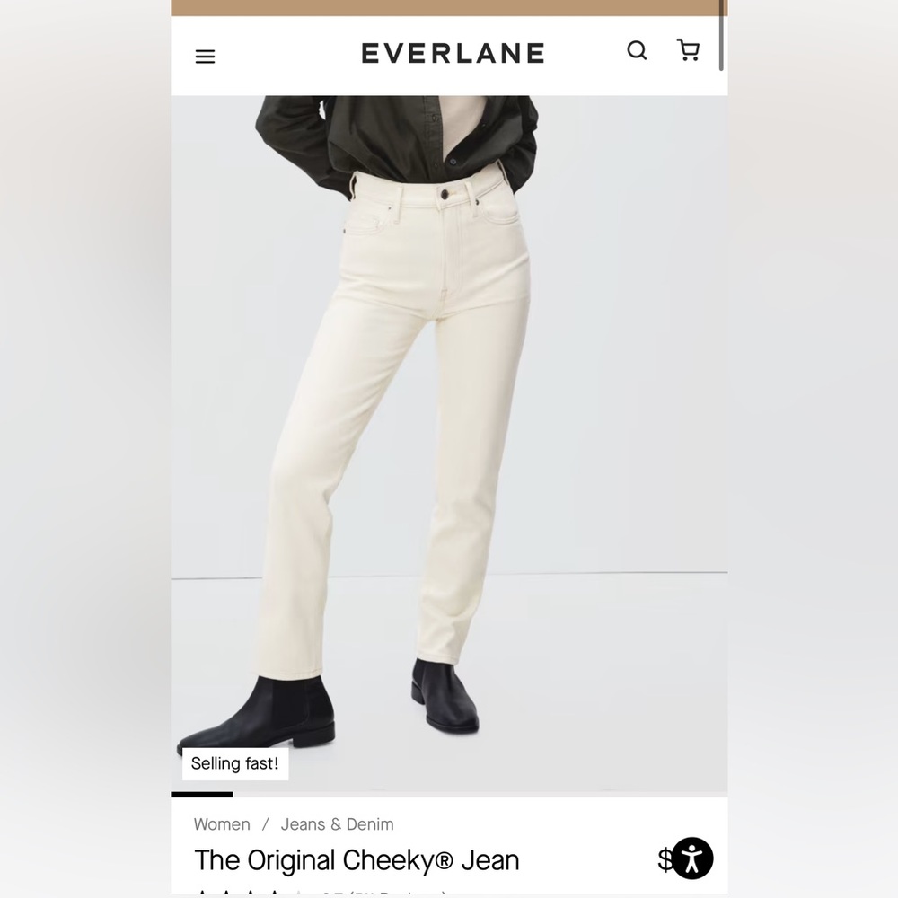 Everlane the Original Cheeky Jean